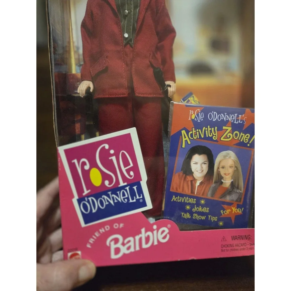 Vintage Rosie O Donnell Friend Of Barbie Doll Mattel New